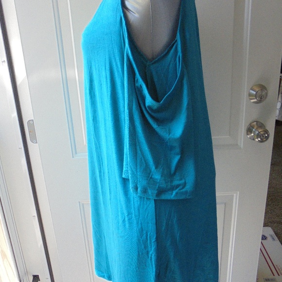 Open Shoulder Over Sized Tunic Dress NEW - Picture 4 of 6